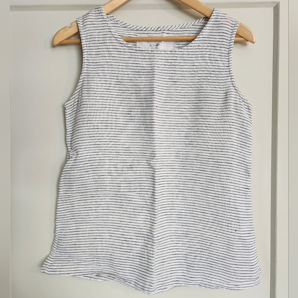 Vienna top in stripes